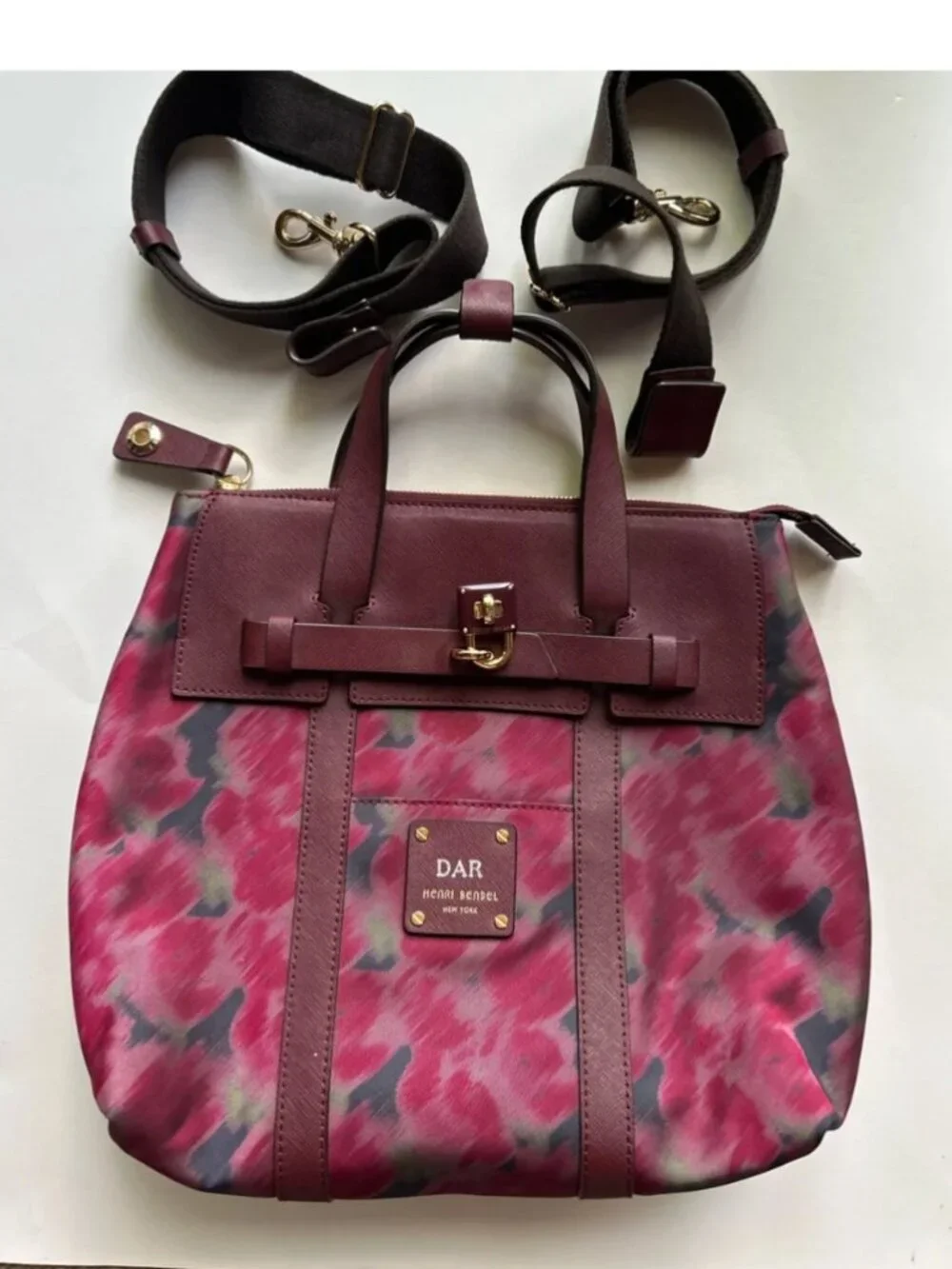 Henri Bendel NWOT DAR tote backpack RARE FIND